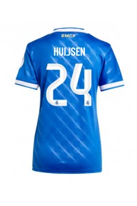 Real Madrid Dean Huijsen #24 Jalkapallovaatteet Naisten Kolmaspaita 2025-26 Lyhythihainen